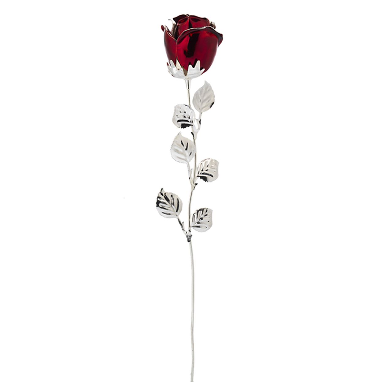 10X ROSE CM 33 - BORDEAUX (SENZA CONFEZIONE)